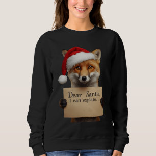 . Lieber-Santa-Hund-T-Shirt Sweatshirt