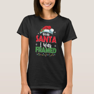 Lieber Santa My kleine Schwester tat es Weihnachte T-Shirt