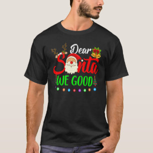 Lieber Santa We Gute Weihnachtsmannmütze Familie M T-Shirt