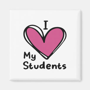 Lieber Schüler hinter mir  Magnet