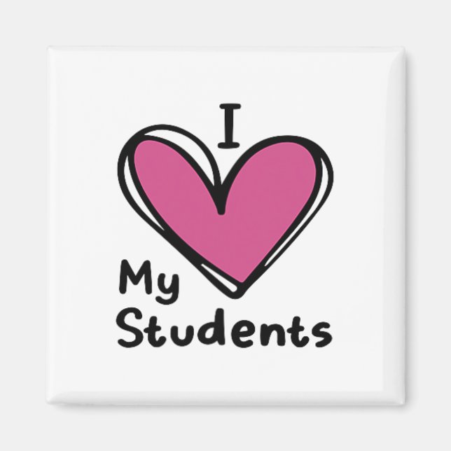 Lieber Schüler hinter mir  Magnet (Vorne)
