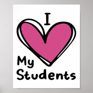 Lieber Schüler hinter mir Poster