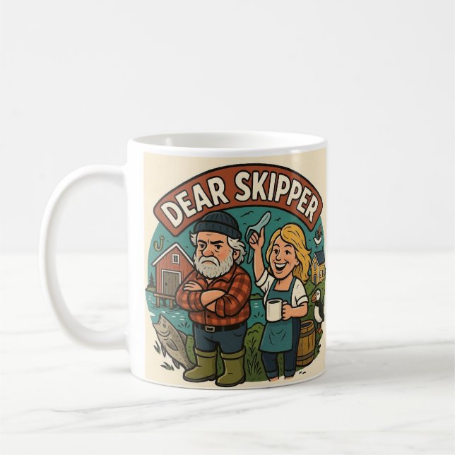 Lieber Skipper  Kaffeetasse (Links)