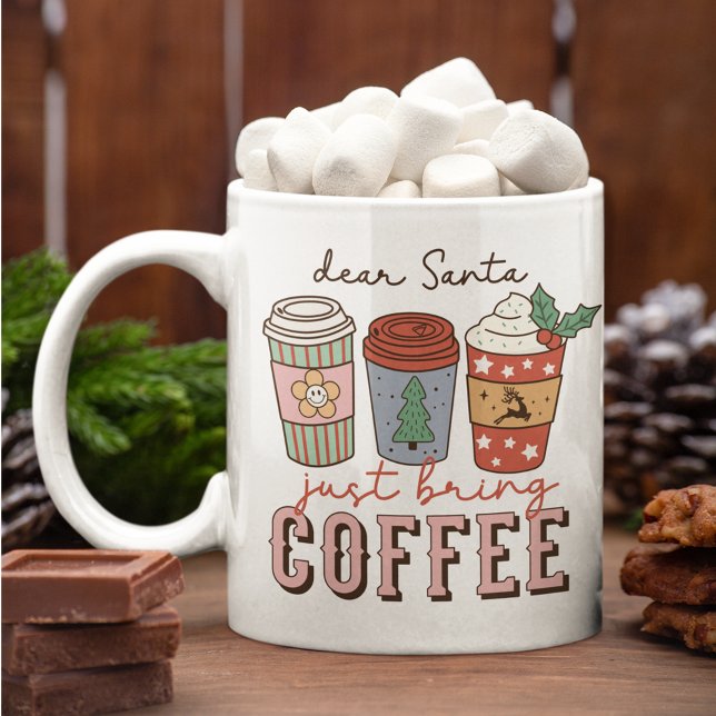 Lieber Weihnachten bringen Sie Kaffee Weihnachten  Kaffeetasse (Von Creator hochgeladen)