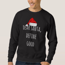 Lieber Weihnachten definieren Schönes Weihnachten Sweatshirt