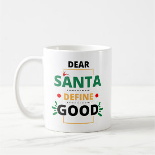 Lieber Weihnachten definieren Schönes Weihnachtsan Kaffeetasse