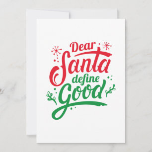 Lieber Weihnachten Gute Definition Dankeskarte