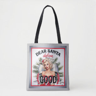 Lieber Weihnachten gutes Retro Pinup definieren