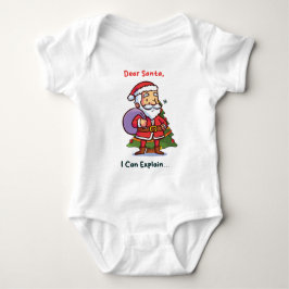Lieber Weihnachten, ich kann erklären - Funny Chri Baby Strampler