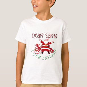 Lieber Weihnachten Ich kann Kindern T-Shirt erklär