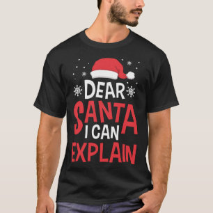 Lieber Weihnachten Ich kann schüchterne Kinder Chr T-Shirt