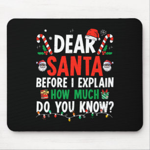 Lieber Weihnachten Ich kann Spaß Weihnachten Kinde Mousepad