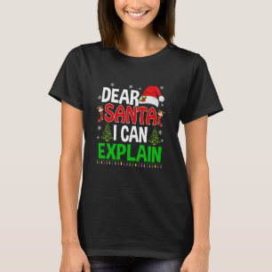 Lieber Weihnachten Ich kann Weihnachten 202 erklär T-Shirt