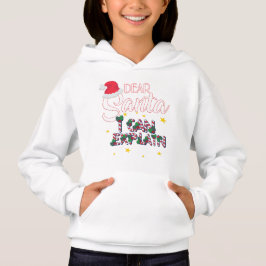Lieber Weihnachten, ich kann Weihnachten erklären Hoodie