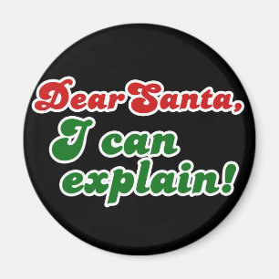 Lieber Weihnachten, ich kann Weihnachten erklären Magnet