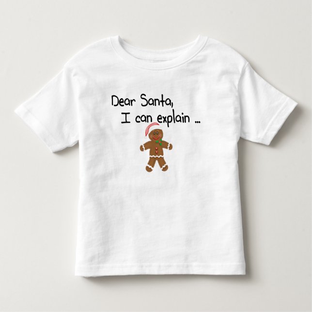 Lieber Weihnachten kann ich erklären Kleinkind T-shirt (Vorderseite)