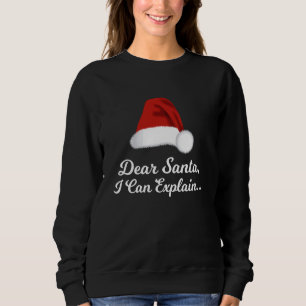 Lieber Weihnachten kann ich erklären, sonnige Weih Sweatshirt