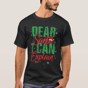 Lieber Weihnachten kann ich erklären T-Shirt