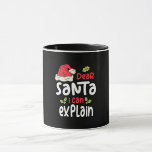 Lieber Weihnachten kann ich Weihnachten erklären Tasse