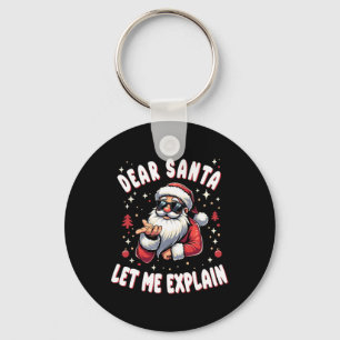 Lieber Weihnachten Lass Ich erkläre Weihnachten Pa Schlüsselanhänger