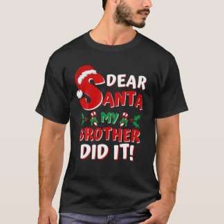 Lieber Weihnachten, mein Bruder hat es lustig Weih T-Shirt