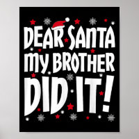 Lieber Weihnachten, mein Bruder hat es Shirt gesch