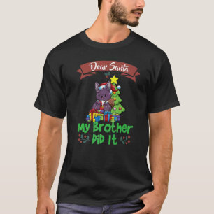 Lieber Weihnachten, mein Bruder hat Weihnachten pr T-Shirt