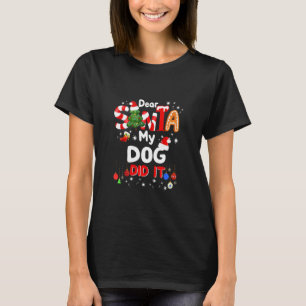 Lieber Weihnachten, mein Hund hat es lustig Dog Li T-Shirt