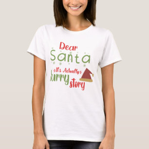 Lieber Weihnachten seine wirklich frohe Weihnachts T-Shirt