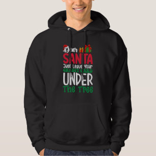 Lieber Weihnachten Verlass einfach Ihre Kreditkart Hoodie