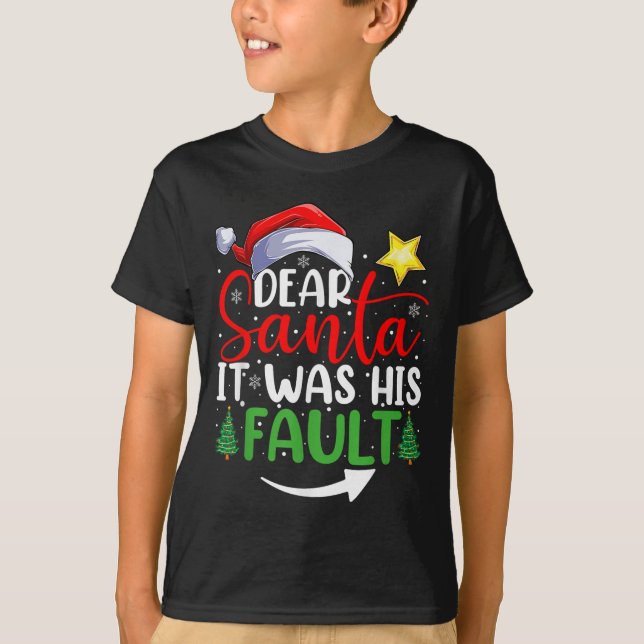 Lieber Weihnachten war es seine schäbigen Paar Chr T-Shirt (Vorderseite)
