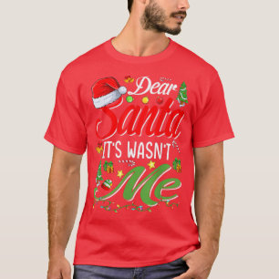 Lieber Weihnachten war ich lustige Weihnachtsfeier T-Shirt