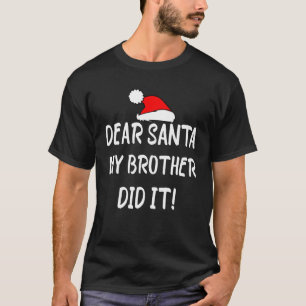 Lieber Weihnachts-Bruder hat es lustige Weihnachts T-Shirt