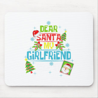 Lieber Weihnachts-Freundin hat es Xmas Boyfriend L Mousepad