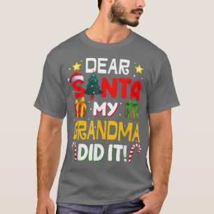 Lieber Weihnachts-Oma hat es lustig Weihnachten Pa T-Shirt