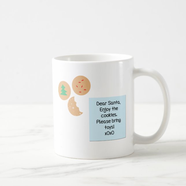 Lieber Weihnachtskekse bringen Sie bitte Spielzeug Tasse (Rechts)