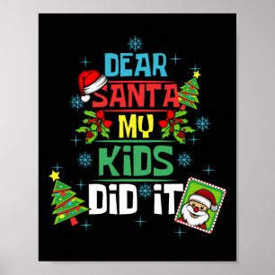 Lieber Weihnachtskinder haben es Weihnachten Mama  Poster