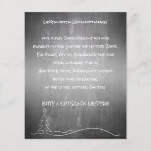 Lieber Weihnachtsmann