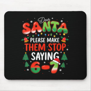 Lieber Weihnachtsmann 67 Lustige Weihnachten Hör a Mousepad