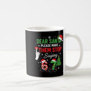 Lieber Weihnachtsmann 67 Lustige Weihnachten Six S Kaffeetasse