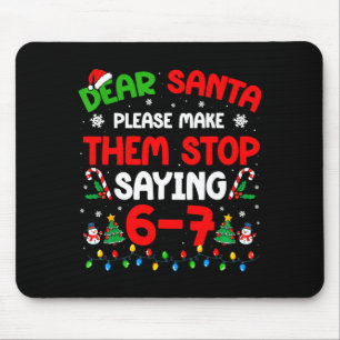 Lieber Weihnachtsmann 67 Meme Lustiges Weihnachten Mousepad