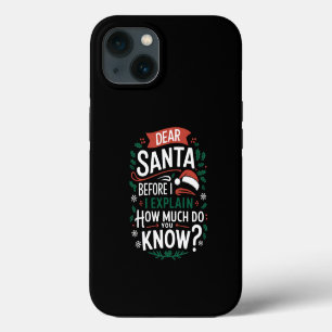 Lieber Weihnachtsmann, bevor ich erkläre, wie viel iPhone 13 Hülle