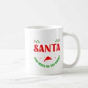 Lieber Weihnachtsmann, bevor ich erkläre, wie viel Kaffeetasse