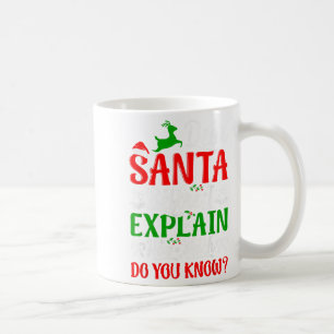 Lieber Weihnachtsmann, bevor ich erkläre, wie viel Kaffeetasse