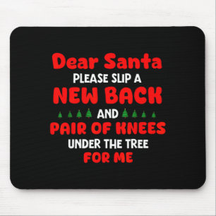 Lieber Weihnachtsmann Bitte Schenke Einen Neuen Rü Mousepad