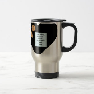 Lieber Weihnachtsmann - Bitte Spielzeug mitbringen Reisebecher