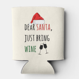 Lieber Weihnachtsmann Bringen Sie Wein Funny Chris Dosenkühler