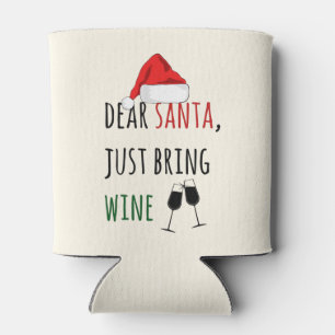 Lieber Weihnachtsmann Bringen Sie Wein Funny Chris Dosenkühler