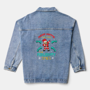 Lieber Weihnachtsmann, das sind die scheußlichen, Jeansjacke