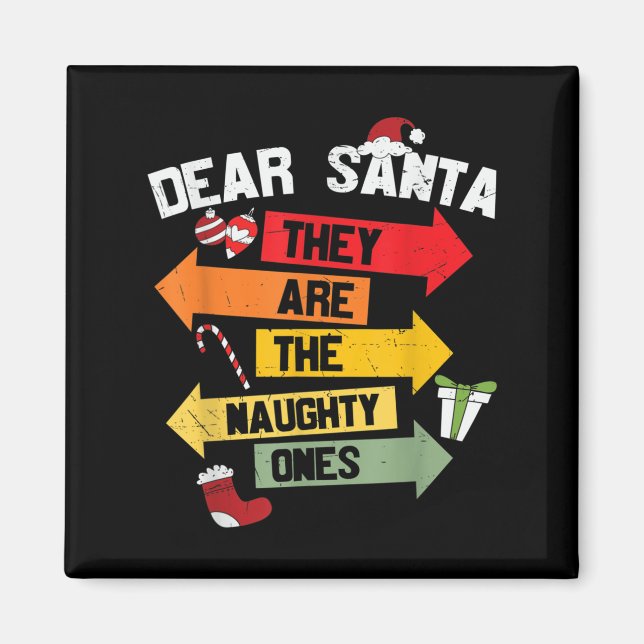 Lieber Weihnachtsmann, das sind die scheußlichen Magnet (Vorne)